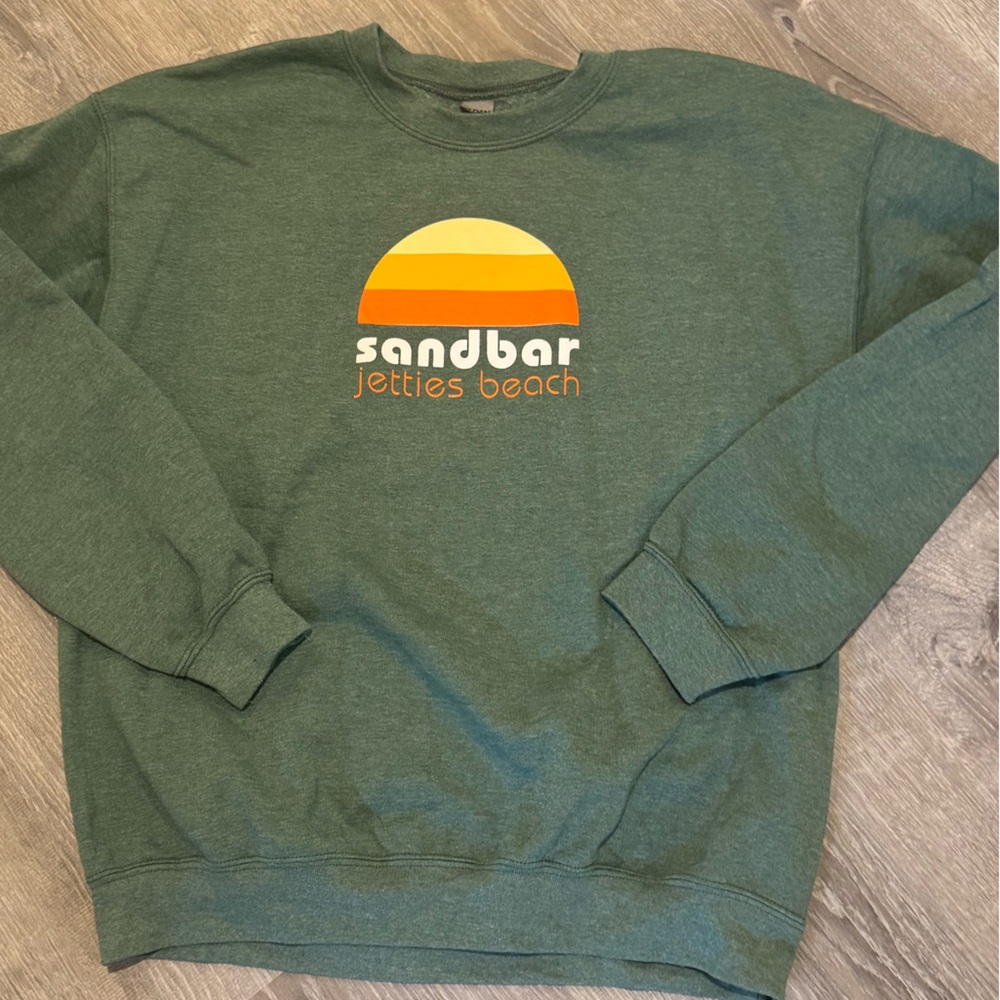 Jetties Beach Sandbar Sweatshirt Nantucket